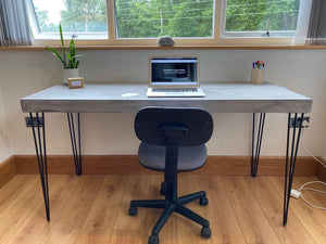 Large Microcement Table/Desk